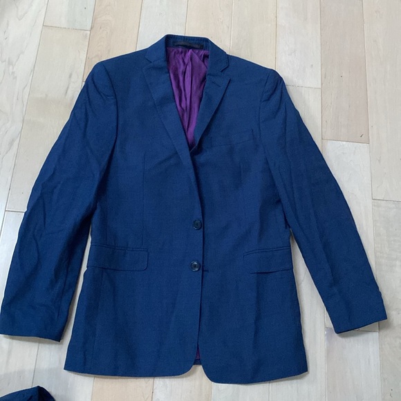 Princeton navy Italian wool boys 17-18 suit - Picture 8 of 13